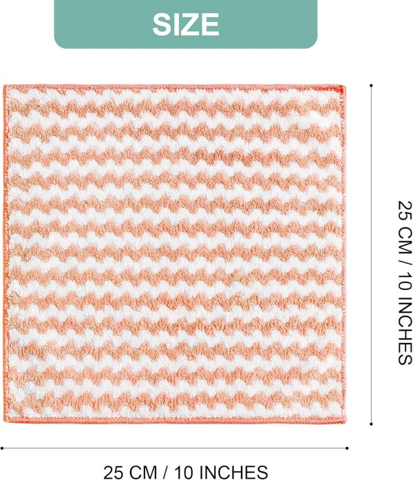 JOYMOOP Microfiber Cleaning Cloth, Kitchen Towels for Dish Drying Washing, - Image 9