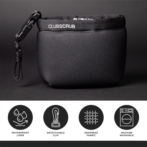 Golf Club and Golf Ball Cleaning Bag, Waterproof Clean Face Technology - Image 2