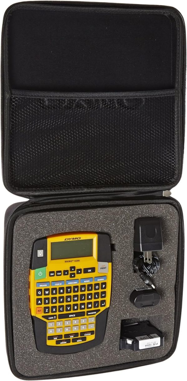 DYMO Rhino 4200 Industrial Label Maker Carry Case Kit with 1 Roll of 1/2" - Image 2