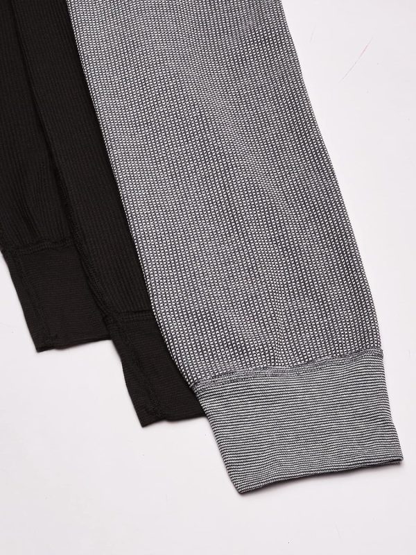 Fruit of the Loom mens Recycled Premium Waffle Thermal Underwear Long Johns - Image 3