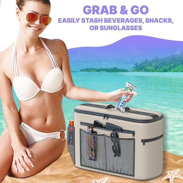 Skywin Kayak Cooler Behind Seat - Waterproof Kayak Seat Back Cooler for - Image 6