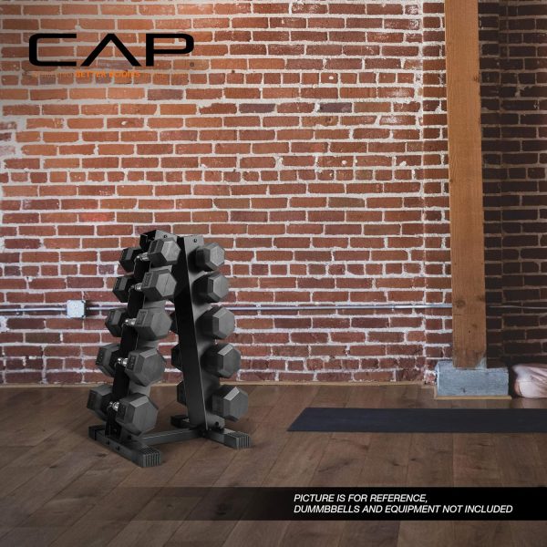 CAP Barbell A-Frame Dumbbell Weight Rack | Color Series - Image 6