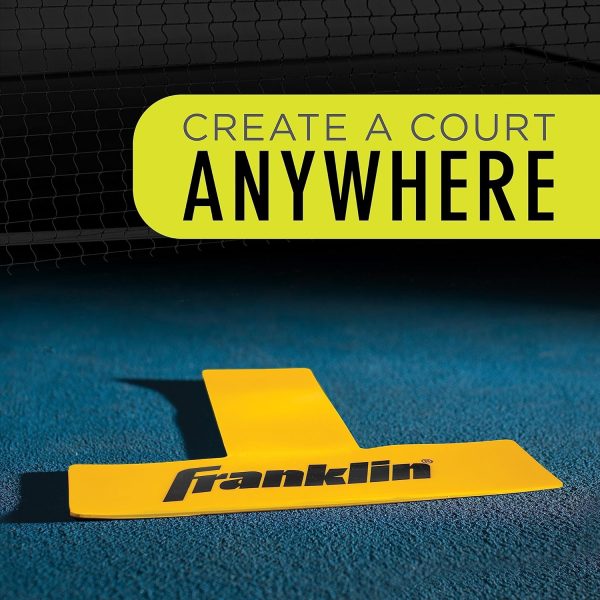 Franklin Sports Pickleball Court Marker Kit - Lines Marking Set with Tape - Image 4