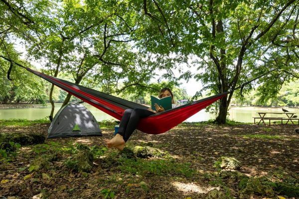 Durable Hammock 400 lb Capacity, Nylon Camping Hammock Chair - Double or - Image 9