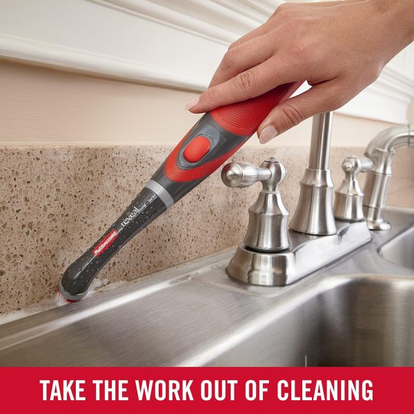 Rubbermaid Reveal Power Scrubber with Multi-Purpose Head, Cordless Electric - Image 11