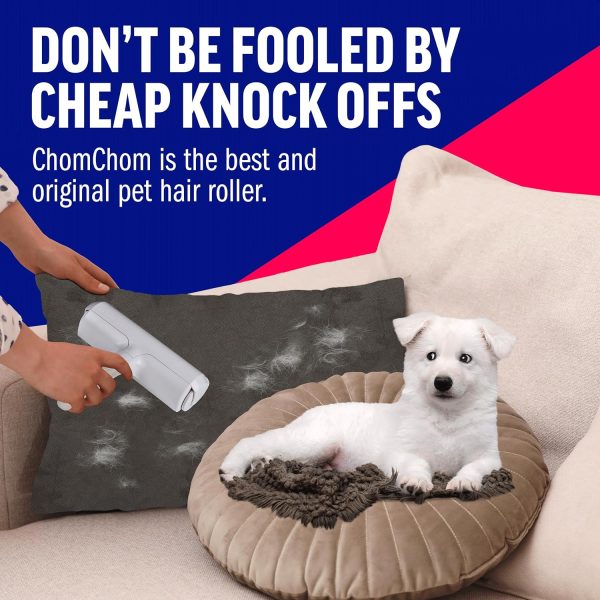 Chom Chom Roller Pet Hair Remover and Reusable Lint Roller - ChomChom Cat - Image 9