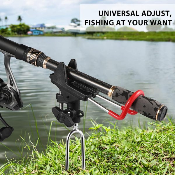 PLUSINNO Fishing Rod Holders for Bank Fishing - Upgraded Fishing Pole - Image 7