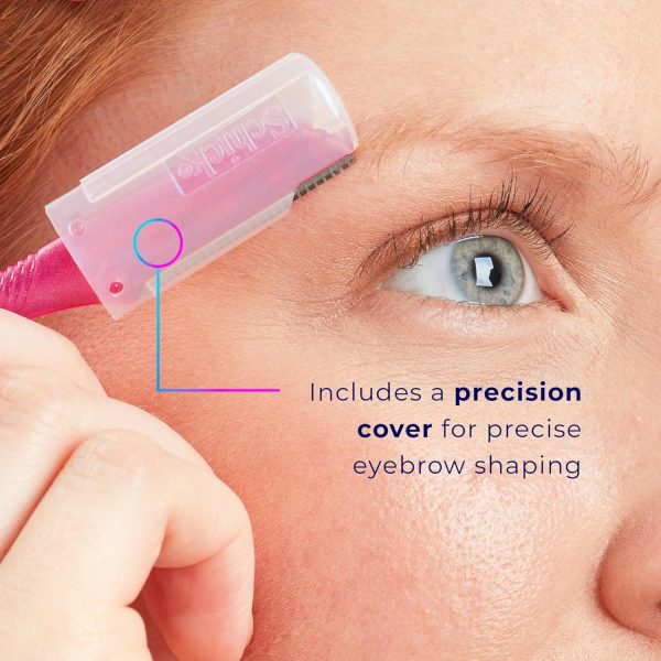 Schick Hydro Silk Touch-Up Dermaplaning Tool with Precision Cover, 3ct | - Image 4