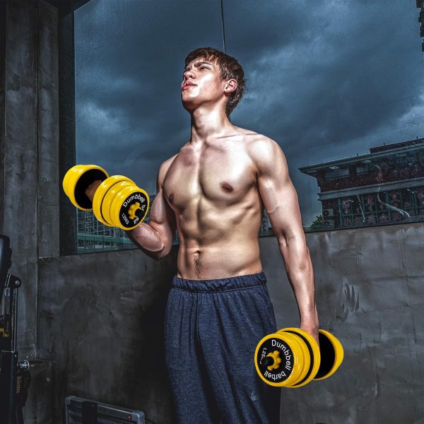 VIVITORY Dumbbell Sets Adjustable Weights, 44 to 66 Lbs, Free Weights - Image 7