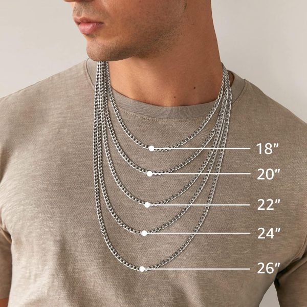 PAVOI Italian Solid 925 Sterling Silver, 22K Gold Plated Chain Necklaces | - Image 2