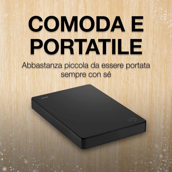 Seagate Portable 5TB External Hard Drive HDD – USB 3.0 for PC, Mac, PS4, & - Image 2
