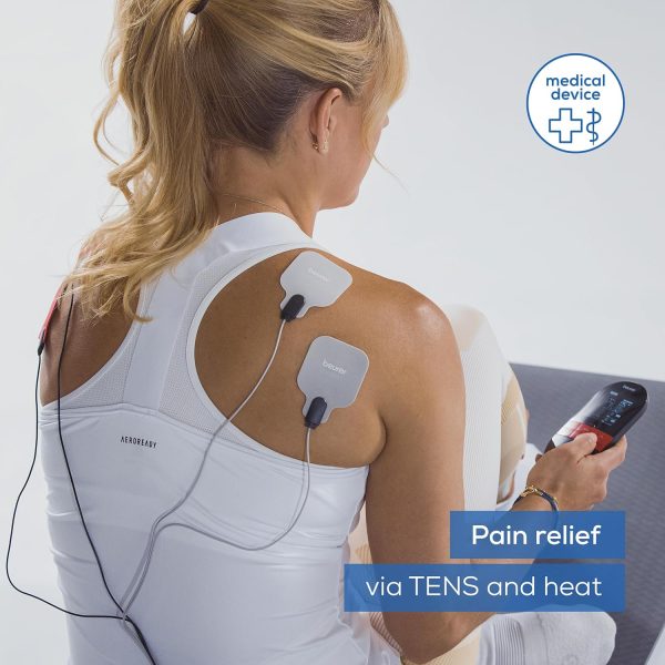 Beurer EM59 Digital TENS/EMS Device with Heat Function for Pain Management - Image 2