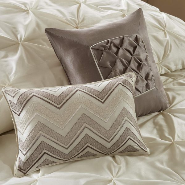 Madison Park Essentials Room in a Bag Faux Silk Comforter Set - Luxe - Image 5