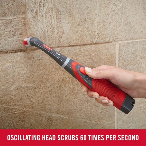 Rubbermaid Reveal Power Scrubber with Multi-Purpose Head, Cordless Electric - Image 3