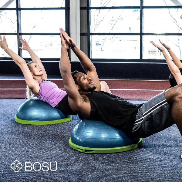 Bosu Home Gym Equipment The Original Balance Trainer 26 Inch Diameter - Image 5