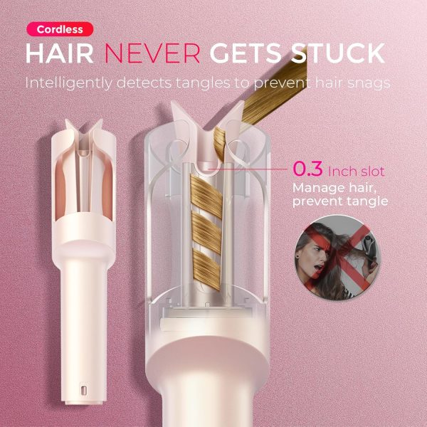 TYMO CURLGO Cordless Automatic Curling Iron - 2.0 CURLGO ECO, 1 Inch - Image 4