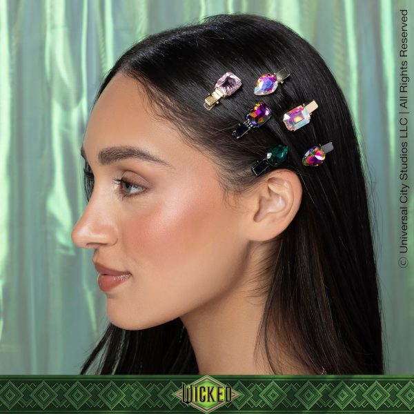 Wicked Gemstone Salon Clips - hair clips - gift box - hair clips for women - Image 3