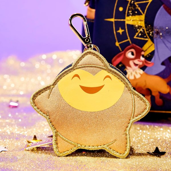 Loungefly Disney Wish Velvet Mini-Backpack, Amazon Exclusive - Image 7