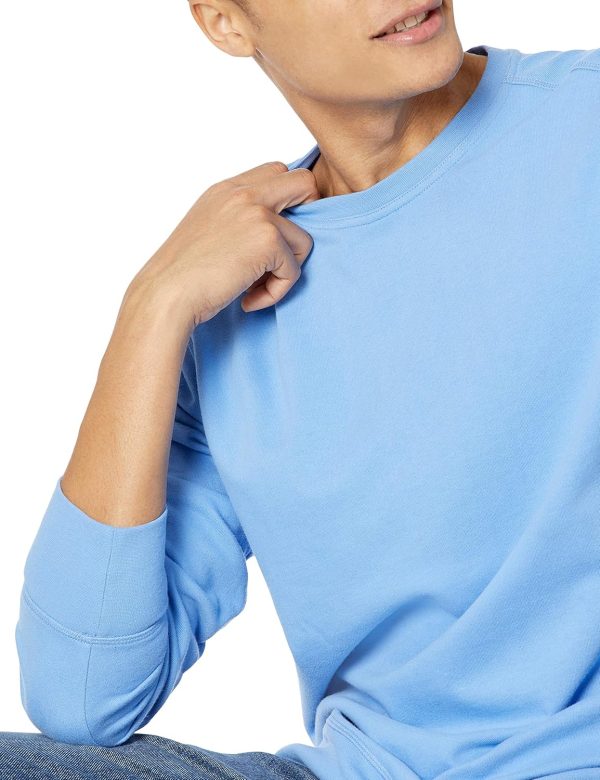 Amazon Essentials Men's Long-Sleeve Lightweight Fleece French Terry - Image 3