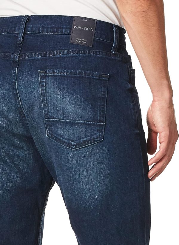 Nautica Men's Big and Tall Relaxed Fit Jean - Image 2
