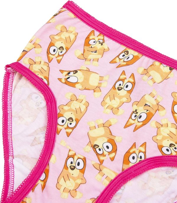 Bluey Girls' Amazon Exclusive Panties and Girlshort with Bingo, Bandit and - Image 2