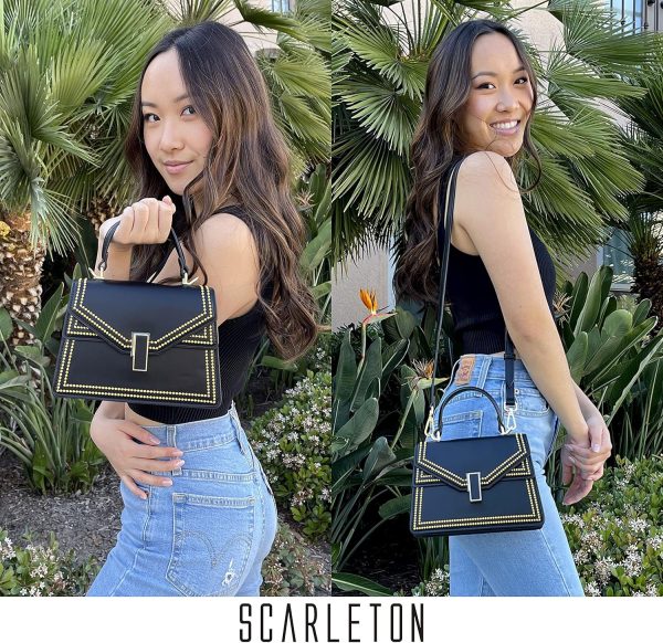 Scarleton Top Handle Satchel Purses for Women, Shoulder Bag Purse, - Image 2