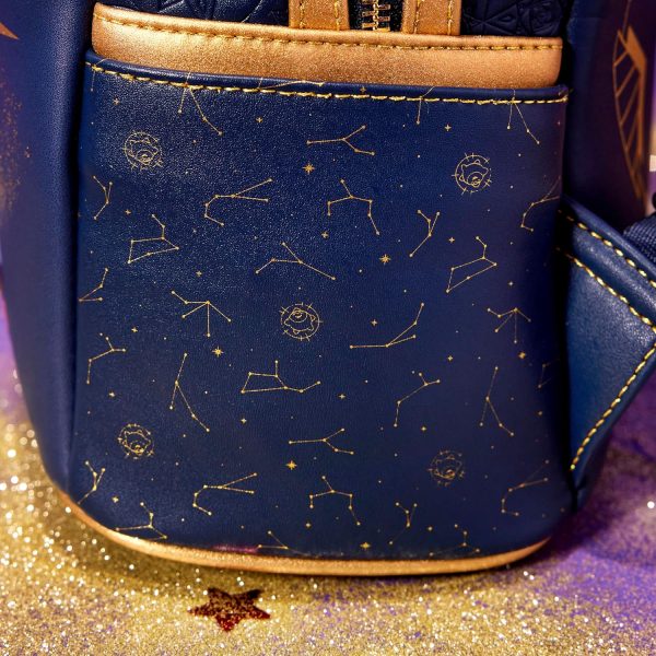 Loungefly Disney Wish Velvet Mini-Backpack, Amazon Exclusive - Image 9