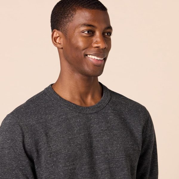 Amazon Essentials Men's Crewneck Sweatshirt, Lightweight Long-Sleeve French - Image 4