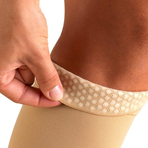 Truform 15-20 mmHg Compression Stockings for Men and Women, Thigh High - Image 3