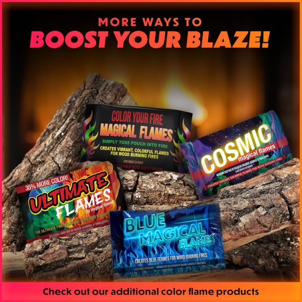 Magical Flames Fire Color Changing Packets for Fire Pit & Fireplace - 25 - Image 8