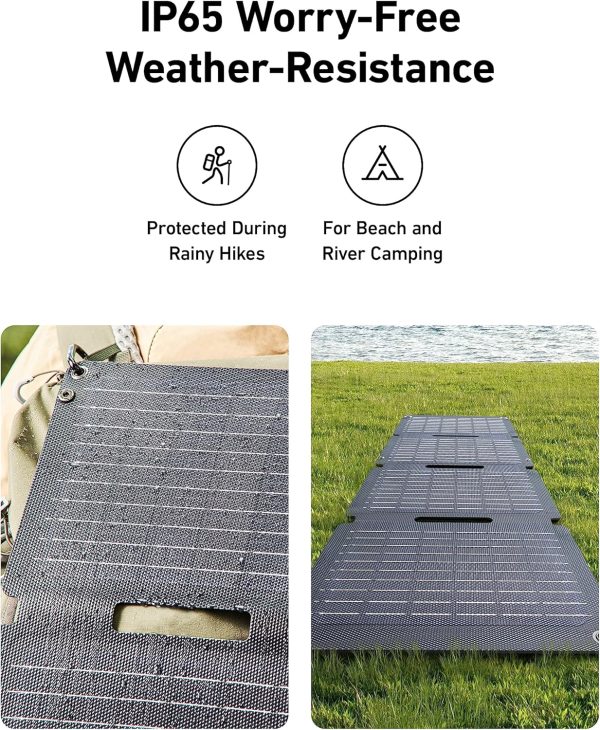 Anker Solix PS30 Solar Panel, 30W Foldable Portable Solar Charger, IP65 - Image 4