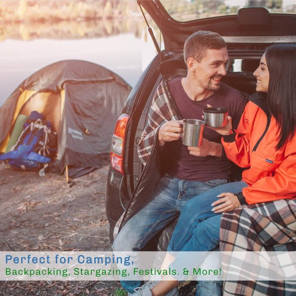 Sleeping Bag - 32F Comfort Rated 3-Season Envelope-Style Sleep Bag with - Image 7