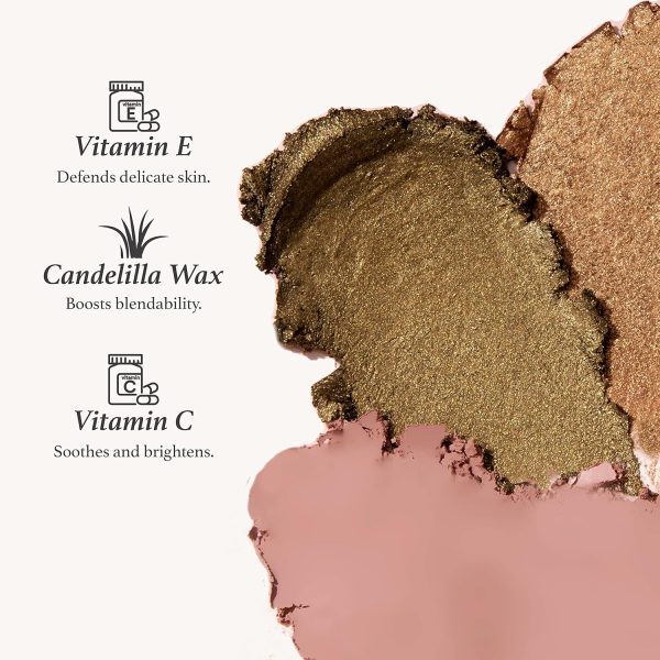 Julep Eyeshadow 101 Crème-to-Powder Waterproof Eyeshadow Stick – Champagne - Image 5