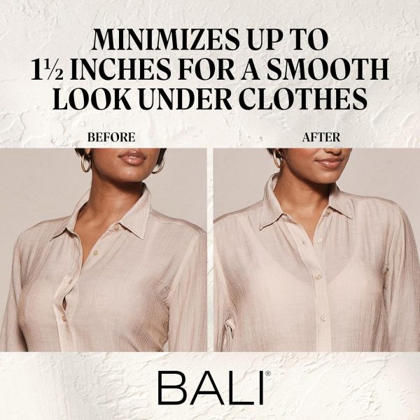 Bali Women's Lilyette Minimizer Underwire Lace Trim, Microfiber Full - Image 4