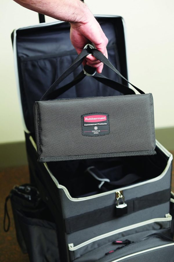 Rubbermaid Commercial Products Executive Quick Carts, Mobile/Travel Office - Image 4