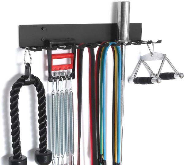 Multi-Purpose Gym Equipment Storage Rack Resistance Bands Storage Hanger - Image 6