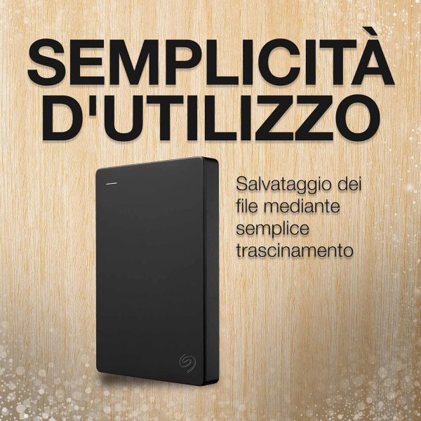 Seagate Portable 5TB External Hard Drive HDD – USB 3.0 for PC, Mac, PS4, & - Image 5