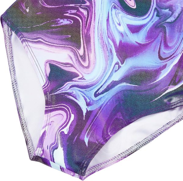 Leotards for Girls Gymnastics with Removable Skirt Toddler Dance Biketard - Image 4