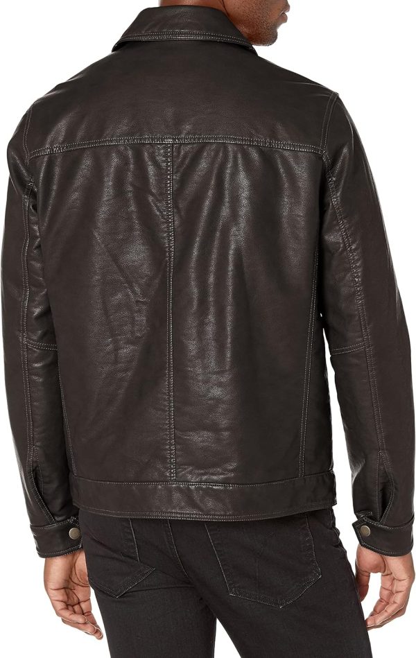 Tommy Hilfiger Men's Classic Faux Leather Jacket - Image 2