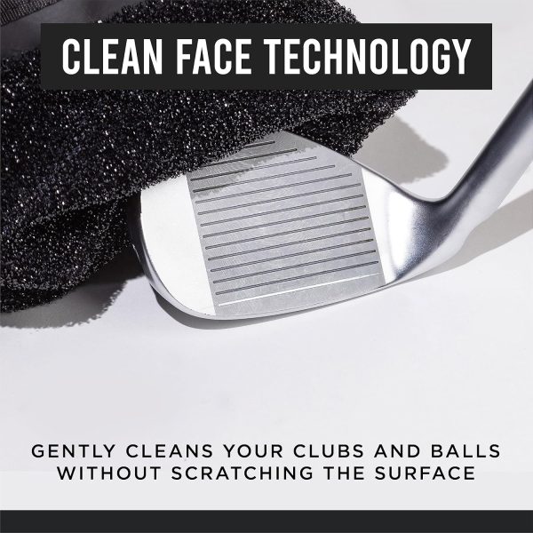 Golf Club and Golf Ball Cleaning Bag, Waterproof Clean Face Technology - Image 4