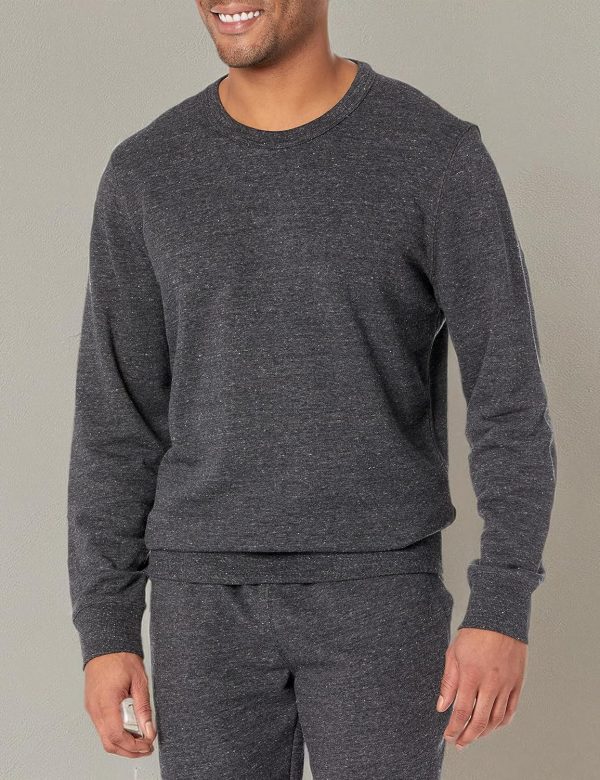 Amazon Essentials Men's Crewneck Sweatshirt, Lightweight Long-Sleeve French - Image 8