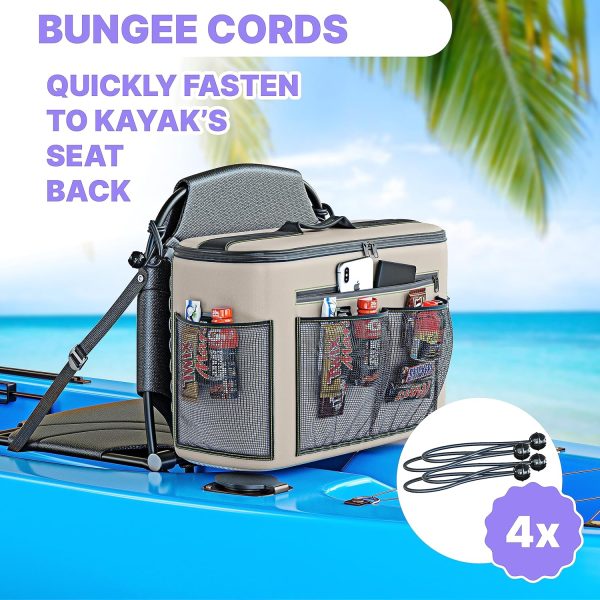 Skywin Kayak Cooler Behind Seat - Waterproof Kayak Seat Back Cooler for - Image 7