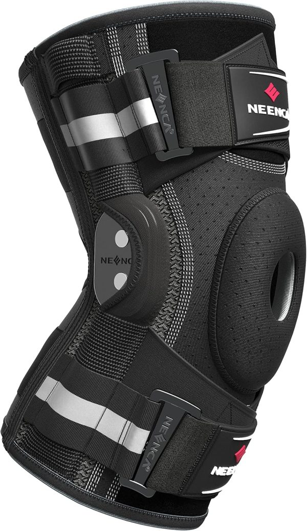 NEENCA Professional Knee Brace for Knee Pain, Hinged Knee Support with - Image 7