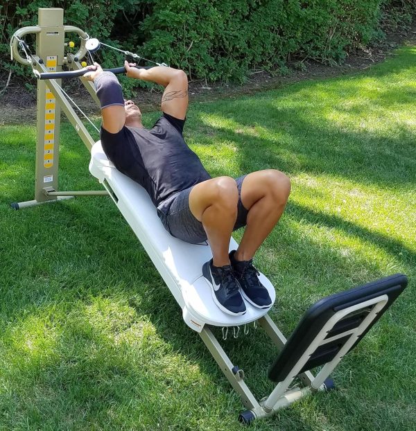 EZ Curl Bar - Heavy Weight Training Accessory Designed To Fit on Total - Image 2