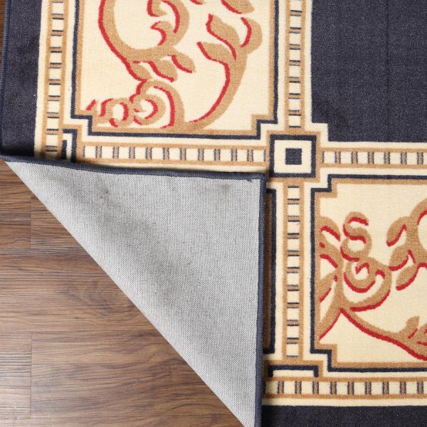 Superior Indoor Area Rug, Plush Carpet Cover, Traditional Medallion, for - Image 6