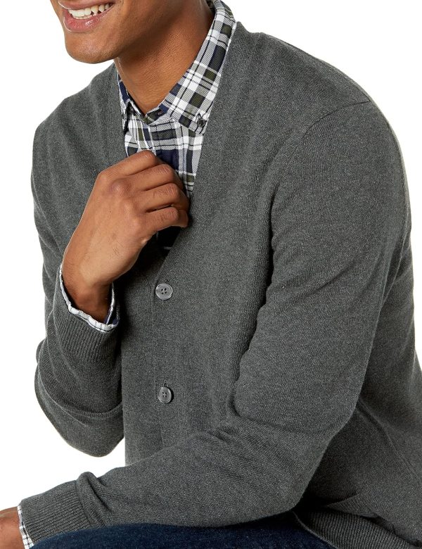Amazon Essentials Men's Cotton Cardigan Sweater - Image 4
