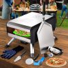 AOSION Pizza Oven Outdoor, 14 Inch Multi-Fuel Rotatable Pizza