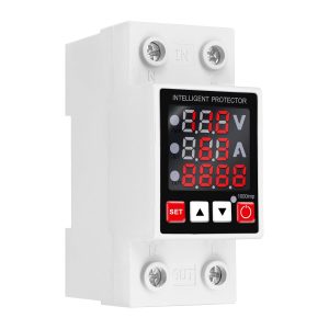 Adjustable Voltage Protector with Energy Monitoring Intelligent Relay Reset