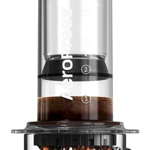 AeroPress Clear Coffee Press – 3 In 1 Brew Method Combines French Press,