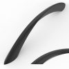 Amerdeco 10 Pack Matte Black 6.3 Inch(160mm) Hole Centers Kitchen Arch